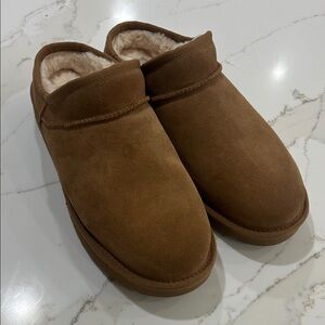 UGG Women's Brown Suede Ankle Booties